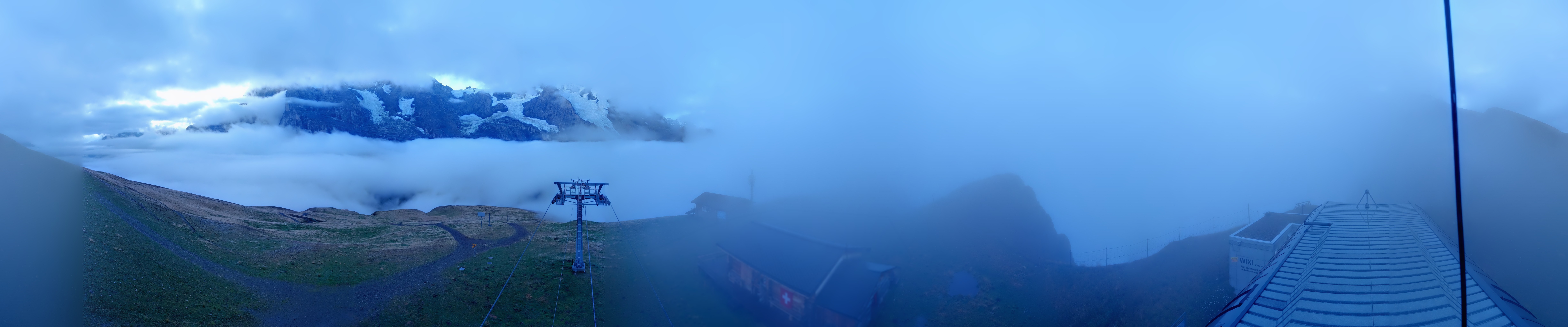 Archiv Foto Webcam Kleine Scheidegg-Lauberhorn, Grindelwald