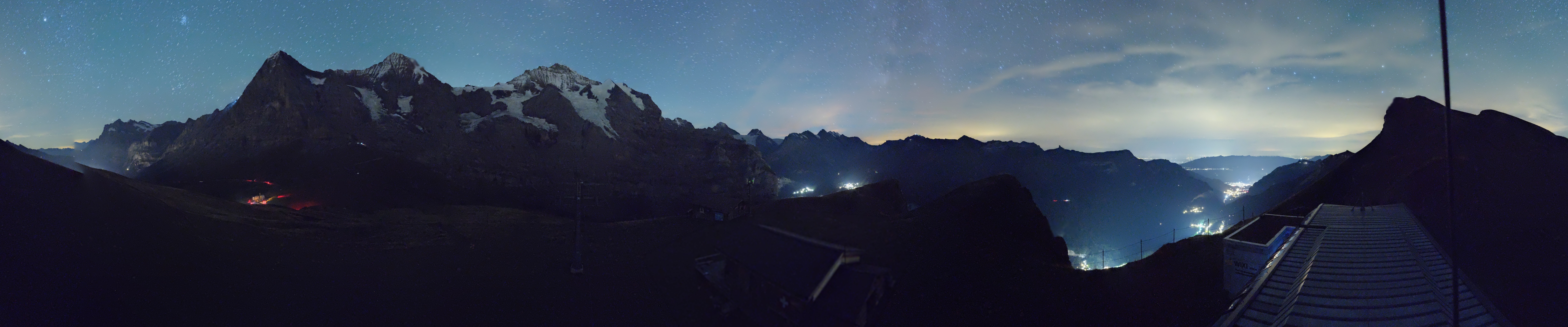 Archived image Webcam Top Station Lauberhorn, Grindelwald