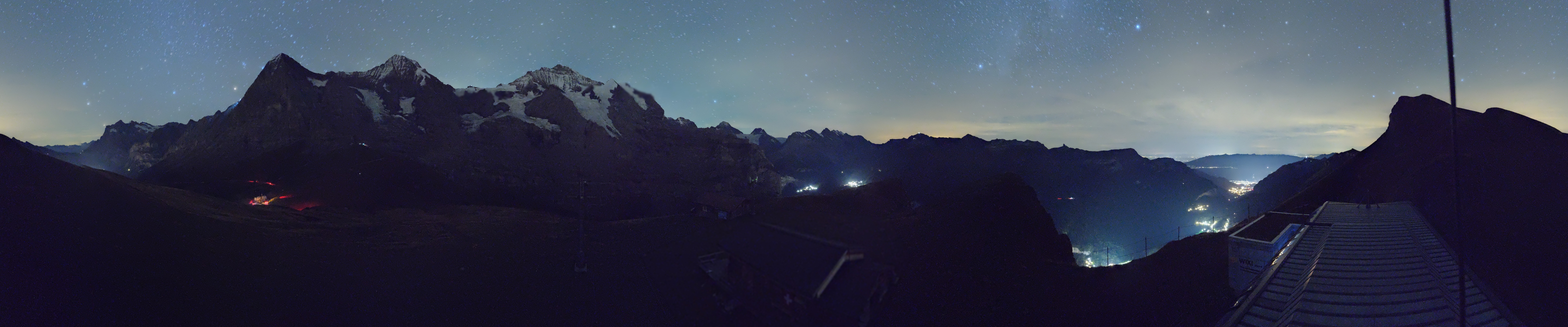 Archived image Webcam Top Station Lauberhorn, Grindelwald