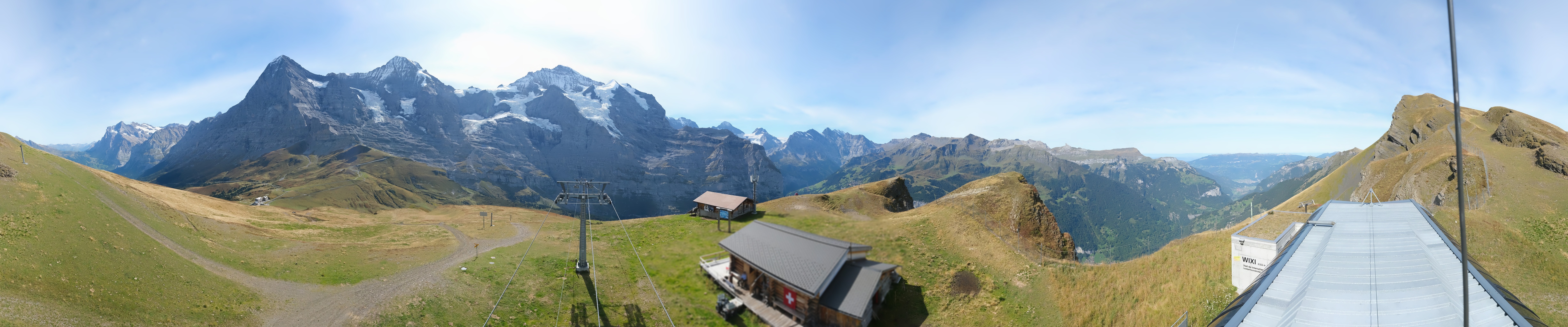 Archived image Webcam Top Station Lauberhorn, Grindelwald