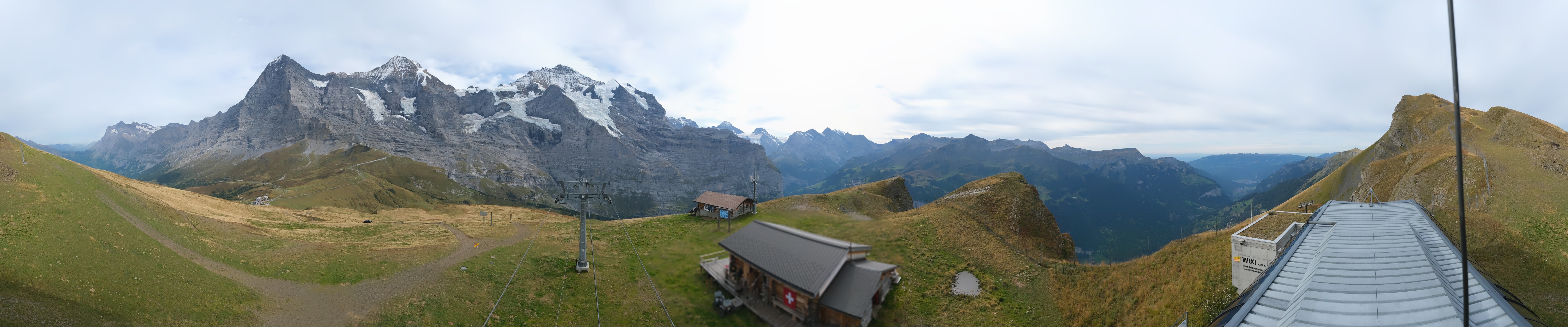 Archived image Webcam Top Station Lauberhorn, Grindelwald