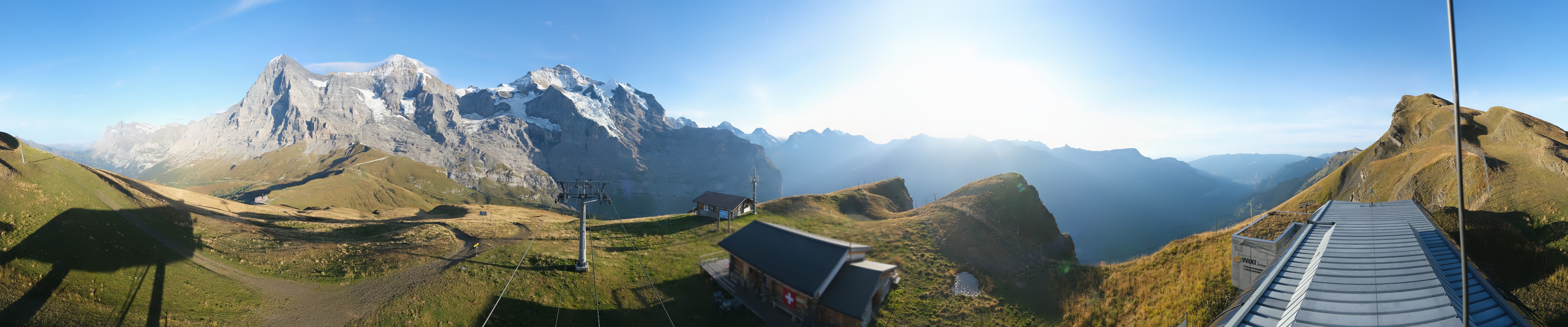 Archived image Webcam Top Station Lauberhorn, Grindelwald