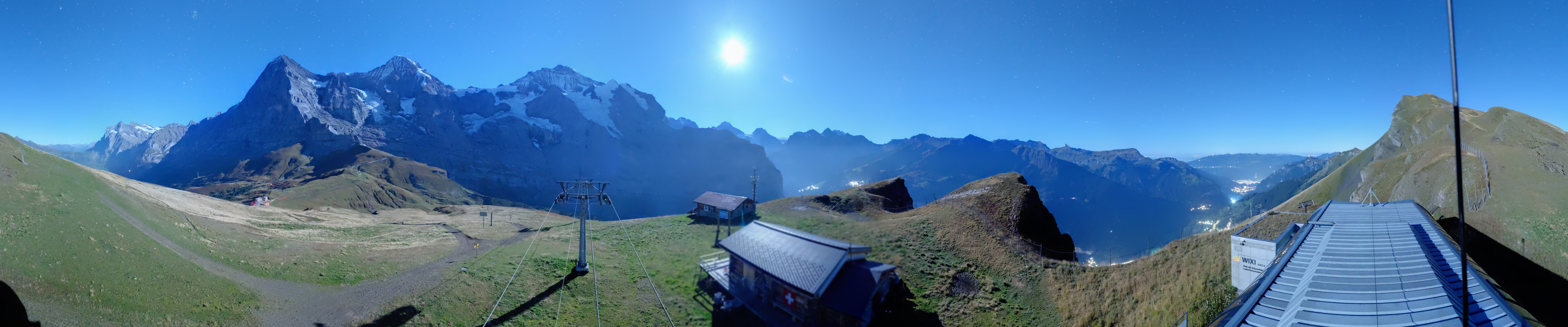 Archived image Webcam Top Station Lauberhorn, Grindelwald
