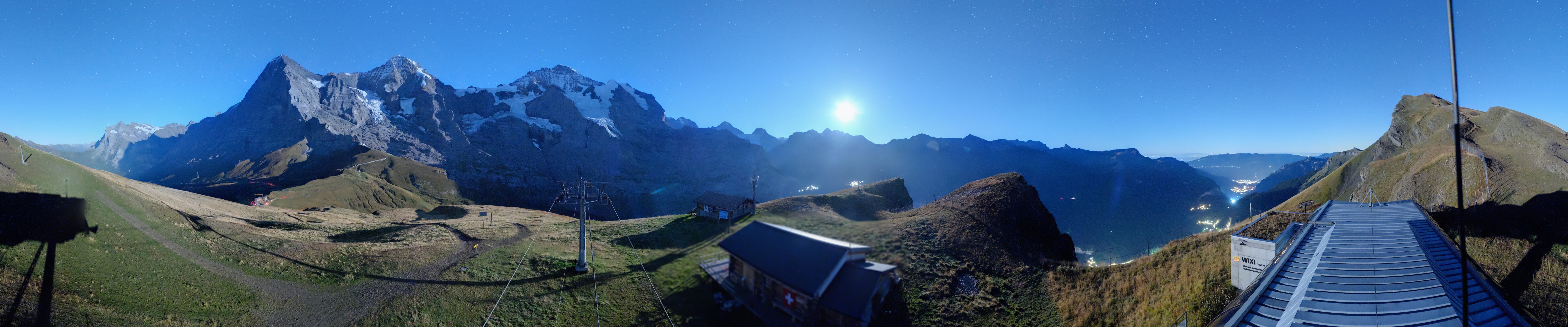 Archived image Webcam Top Station Lauberhorn, Grindelwald