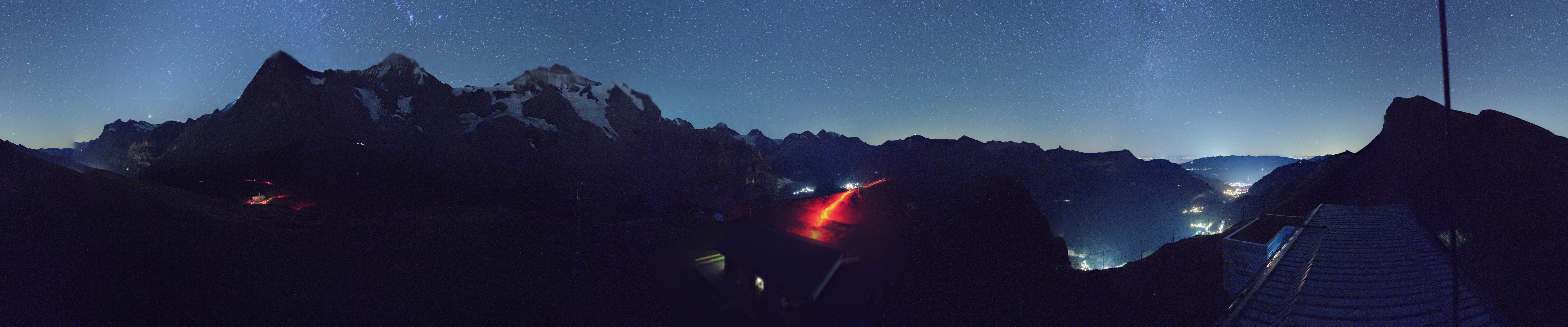 Archived image Webcam Top Station Lauberhorn, Grindelwald