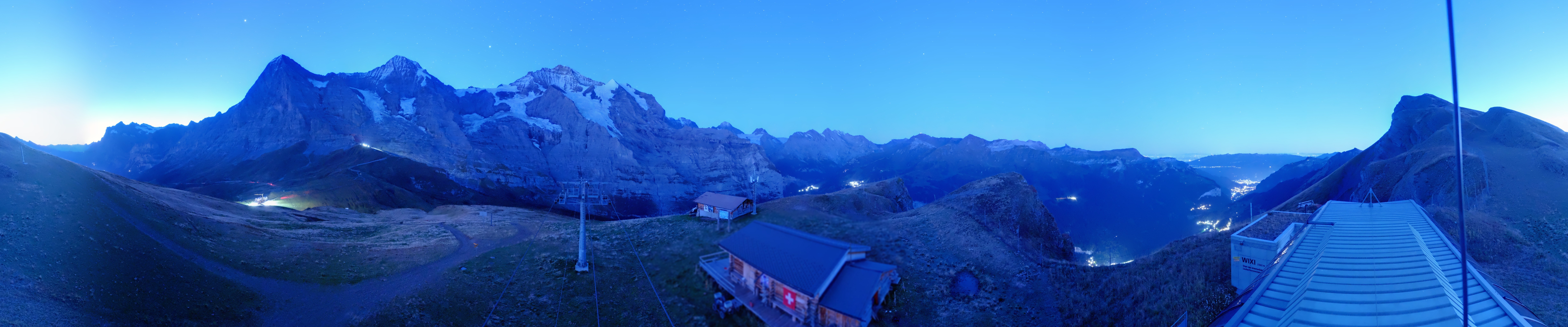Archived image Webcam Top Station Lauberhorn, Grindelwald
