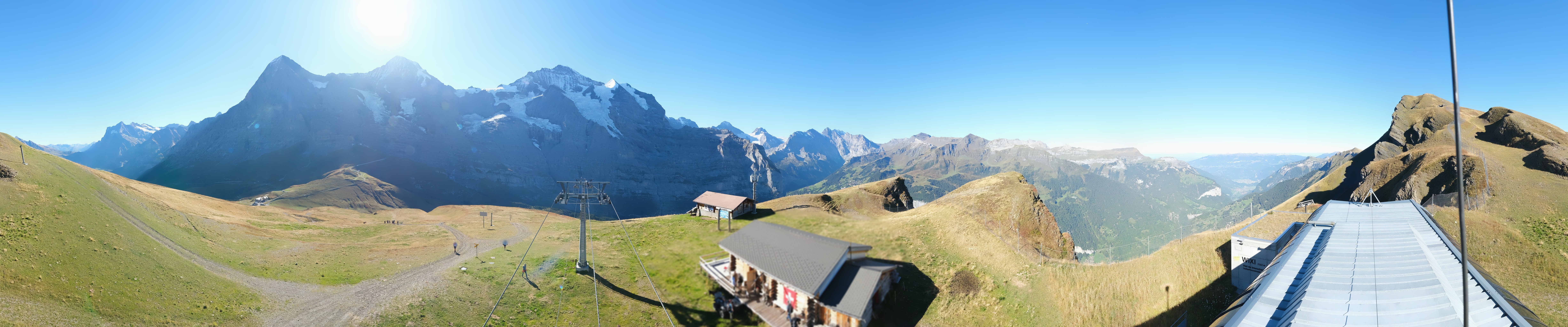 Archived image Webcam Top Station Lauberhorn, Grindelwald