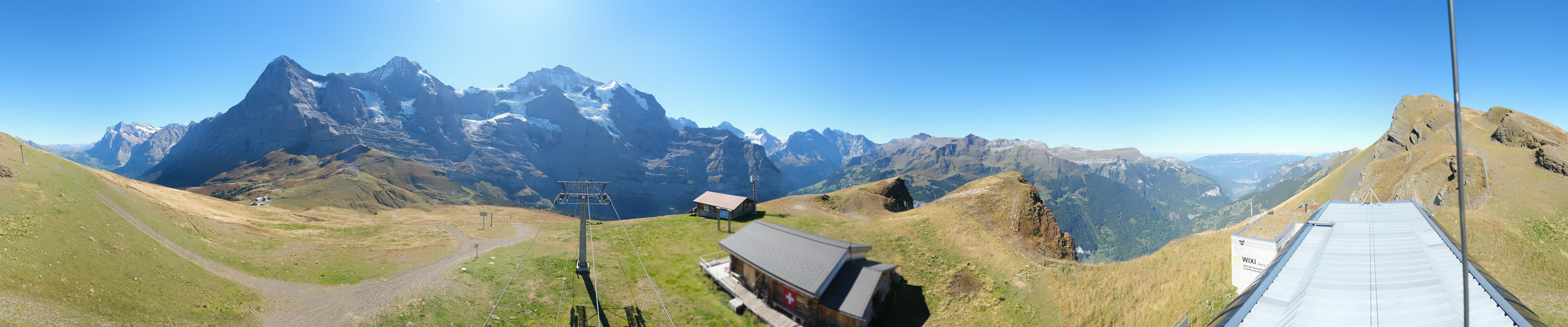 Archived image Webcam Top Station Lauberhorn, Grindelwald