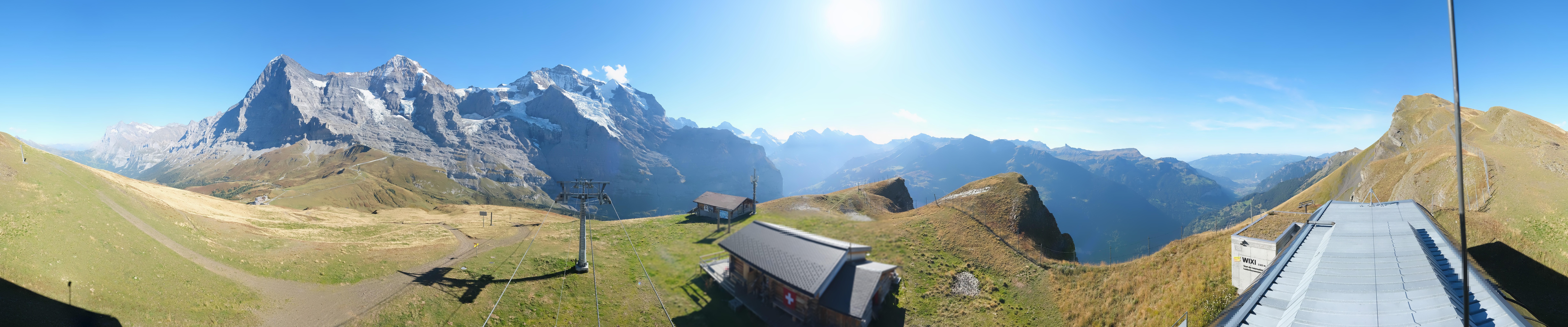 Archived image Webcam Top Station Lauberhorn, Grindelwald