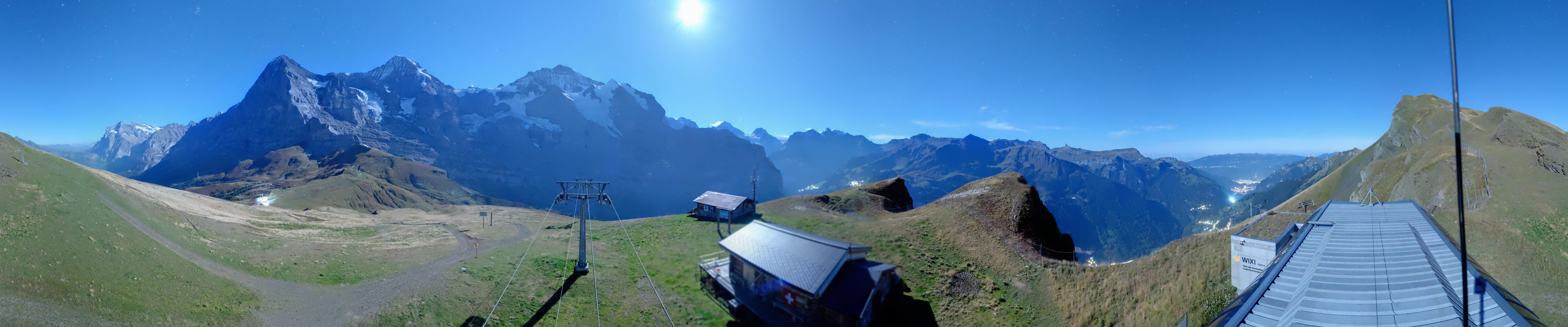 Archiv Foto Webcam Kleine Scheidegg-Lauberhorn, Grindelwald