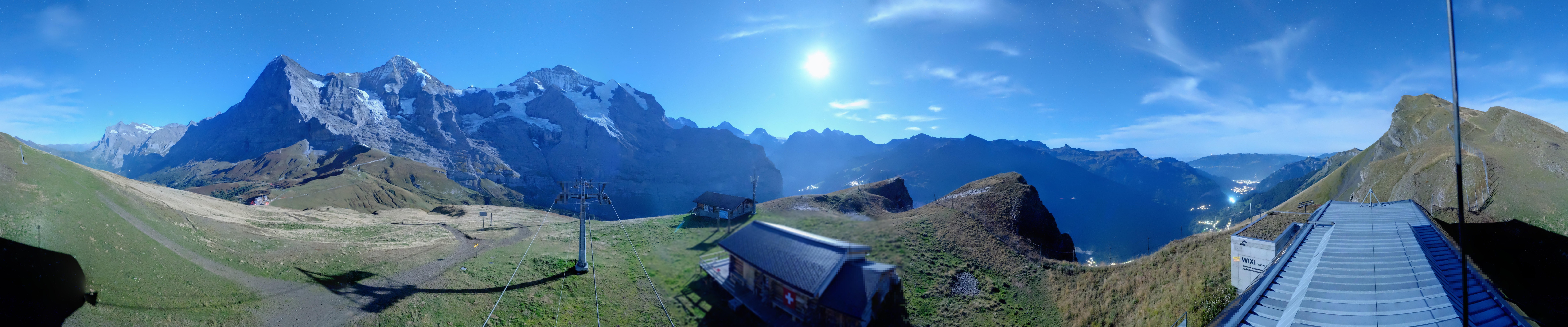 Archiv Foto Webcam Kleine Scheidegg-Lauberhorn, Grindelwald