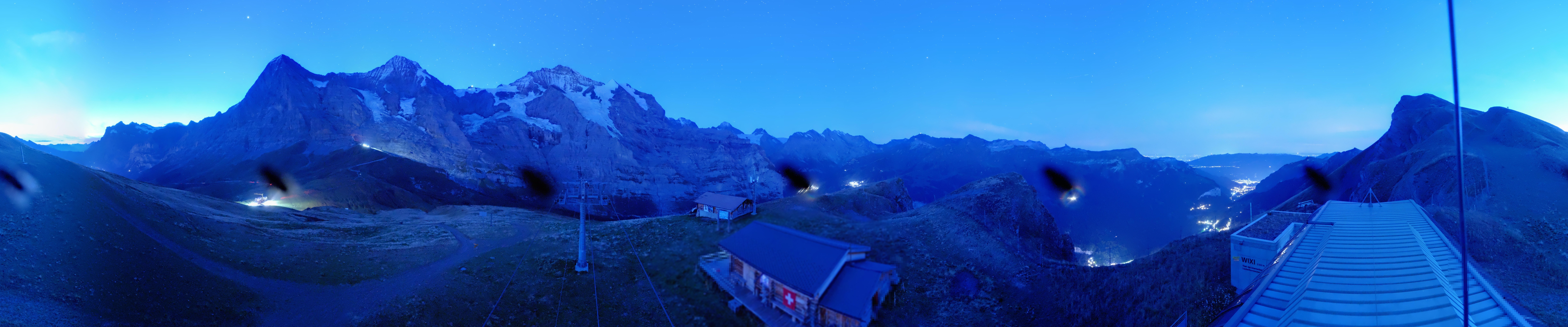 Archiv Foto Webcam Kleine Scheidegg-Lauberhorn, Grindelwald