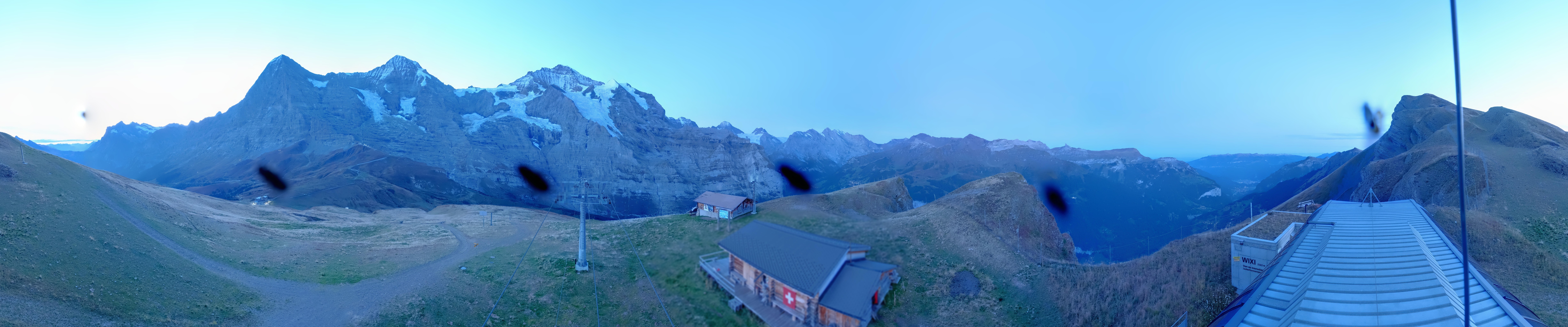 Archiv Foto Webcam Kleine Scheidegg-Lauberhorn, Grindelwald