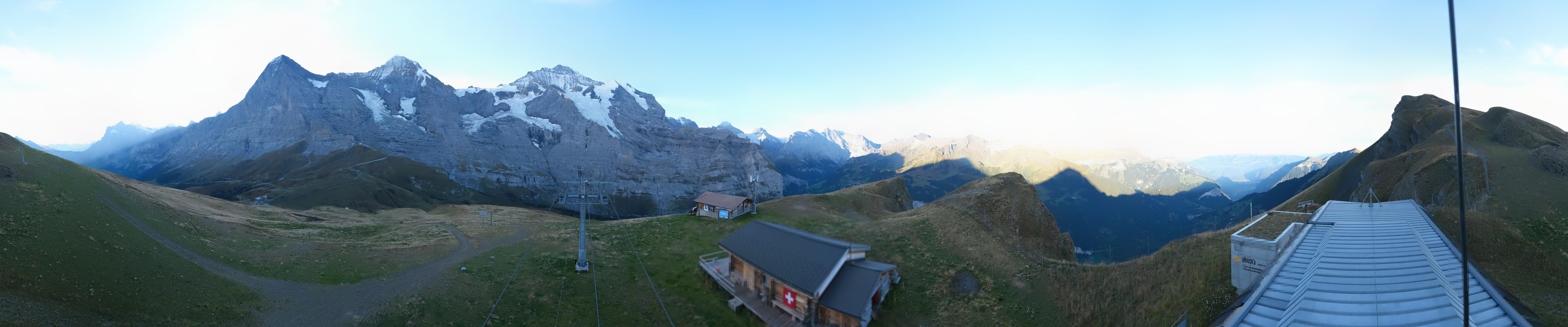 Archiv Foto Webcam Kleine Scheidegg-Lauberhorn, Grindelwald