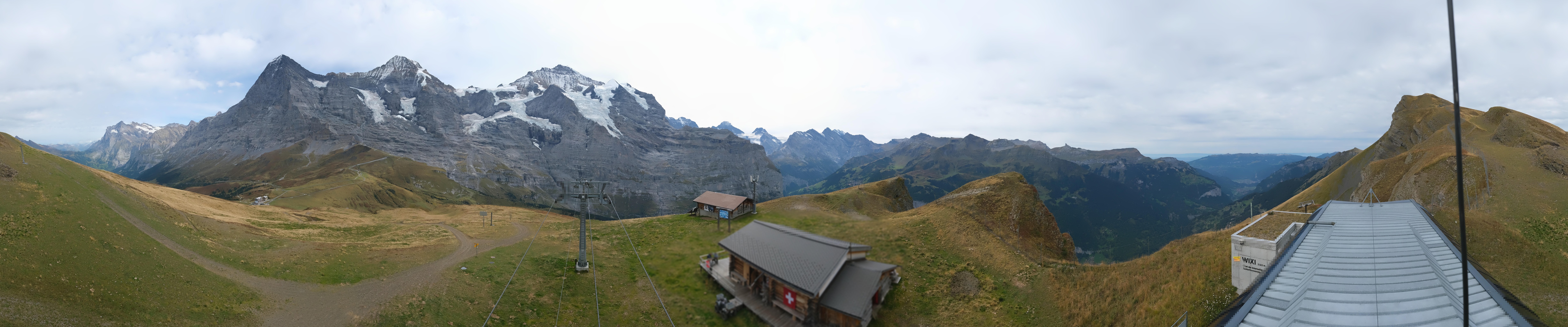 Archiv Foto Webcam Kleine Scheidegg-Lauberhorn, Grindelwald