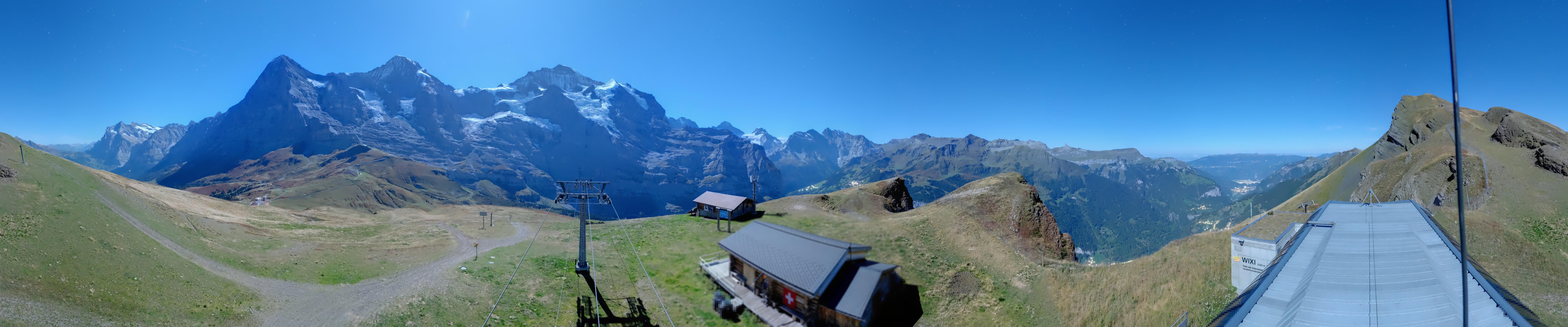 Archiv Foto Webcam Kleine Scheidegg-Lauberhorn, Grindelwald