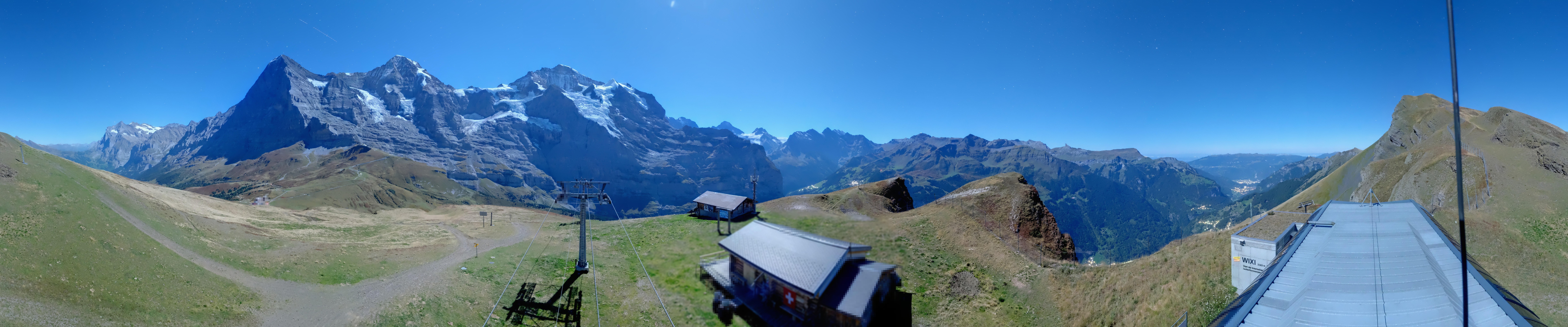 Archiv Foto Webcam Kleine Scheidegg-Lauberhorn, Grindelwald