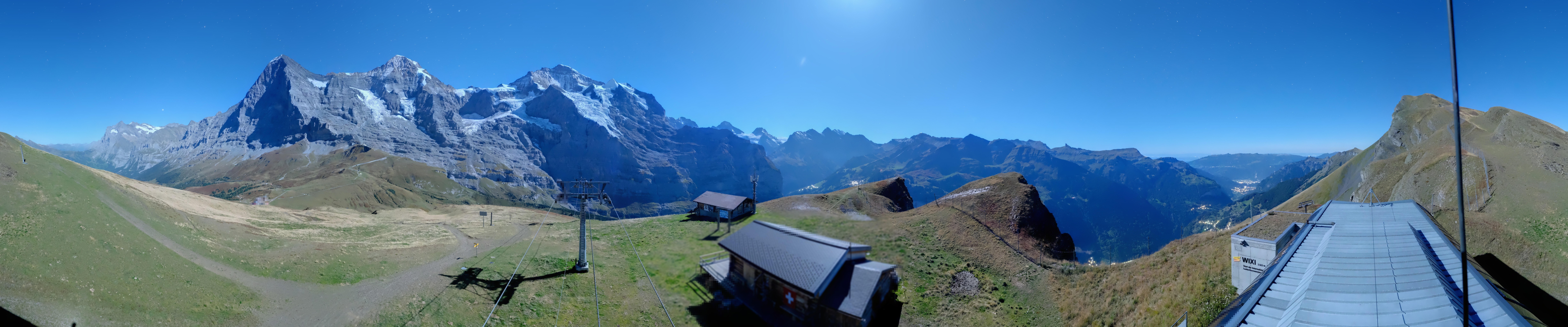 Archiv Foto Webcam Kleine Scheidegg-Lauberhorn, Grindelwald