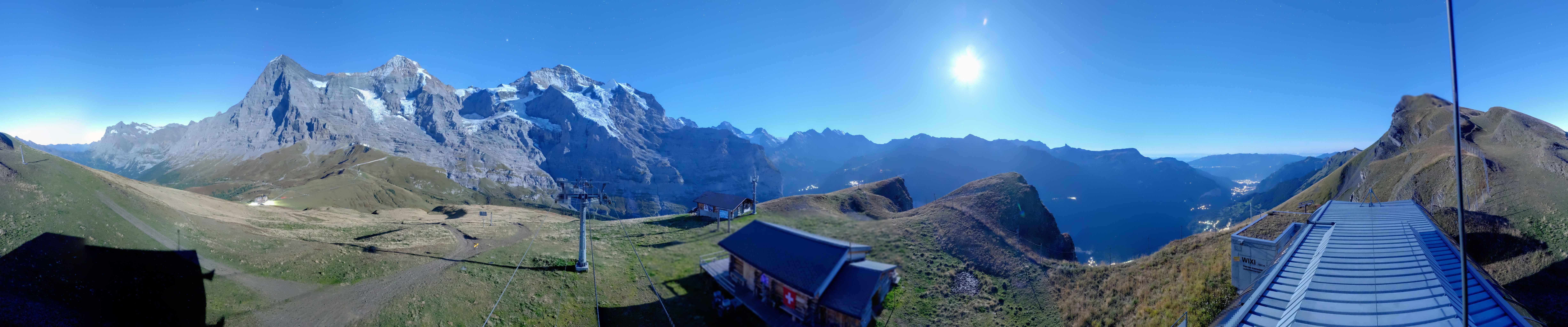 Archiv Foto Webcam Kleine Scheidegg-Lauberhorn, Grindelwald