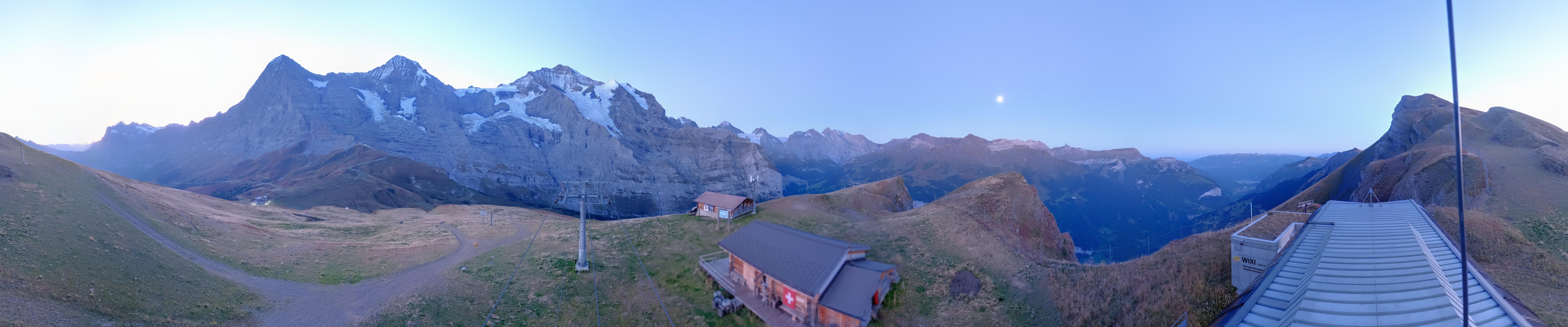 Archiv Foto Webcam Kleine Scheidegg-Lauberhorn, Grindelwald