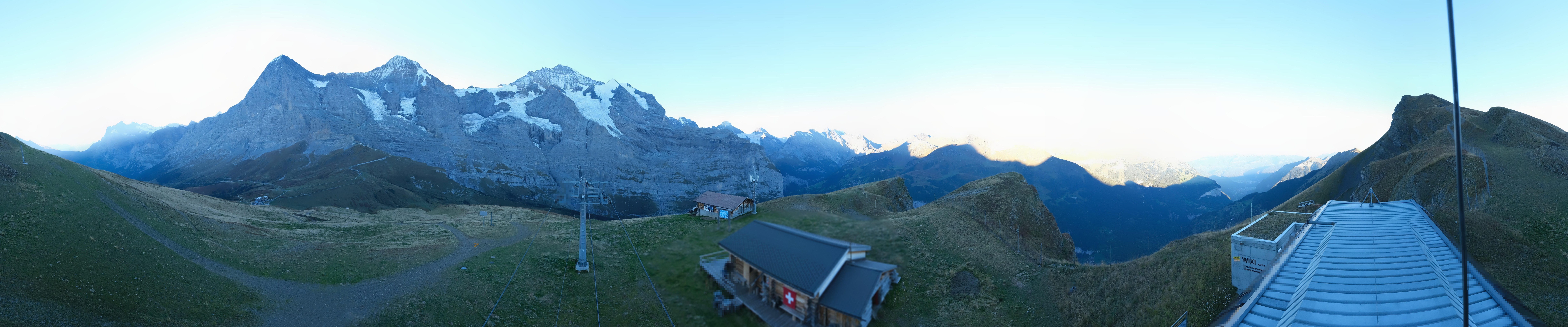 Archiv Foto Webcam Kleine Scheidegg-Lauberhorn, Grindelwald