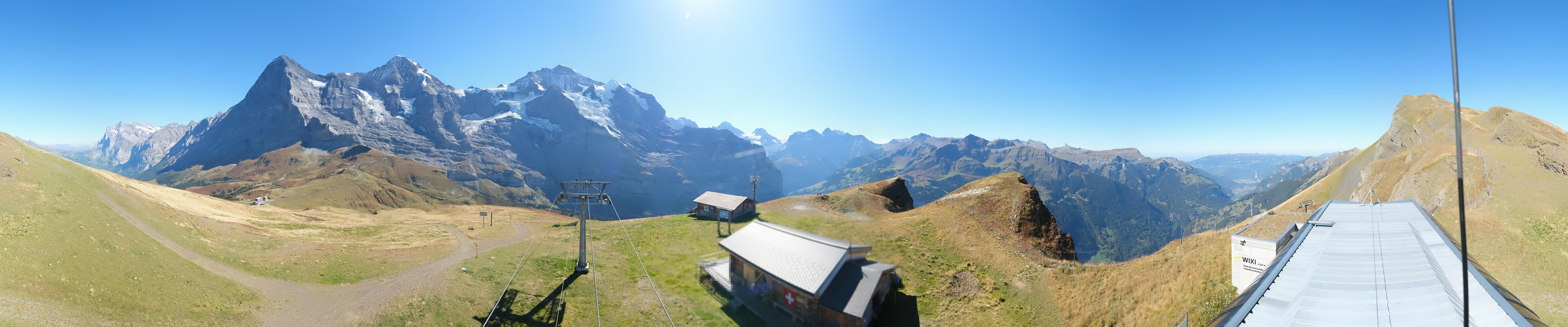 Archiv Foto Webcam Kleine Scheidegg-Lauberhorn, Grindelwald