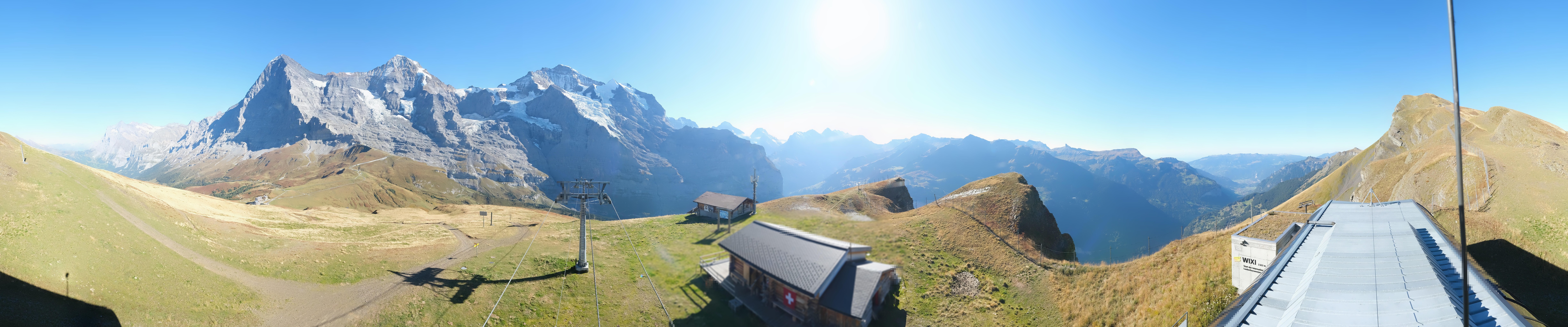 Archiv Foto Webcam Kleine Scheidegg-Lauberhorn, Grindelwald