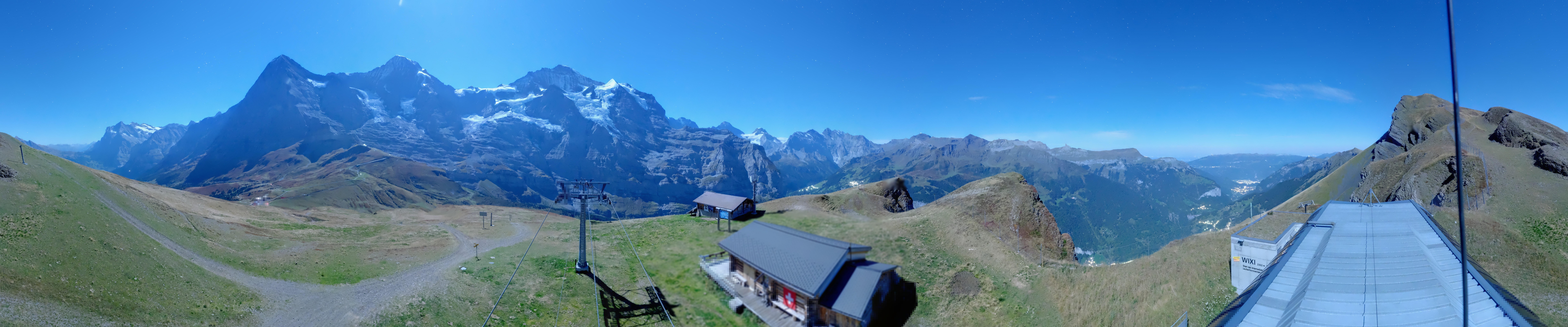 Archiv Foto Webcam Kleine Scheidegg-Lauberhorn, Grindelwald
