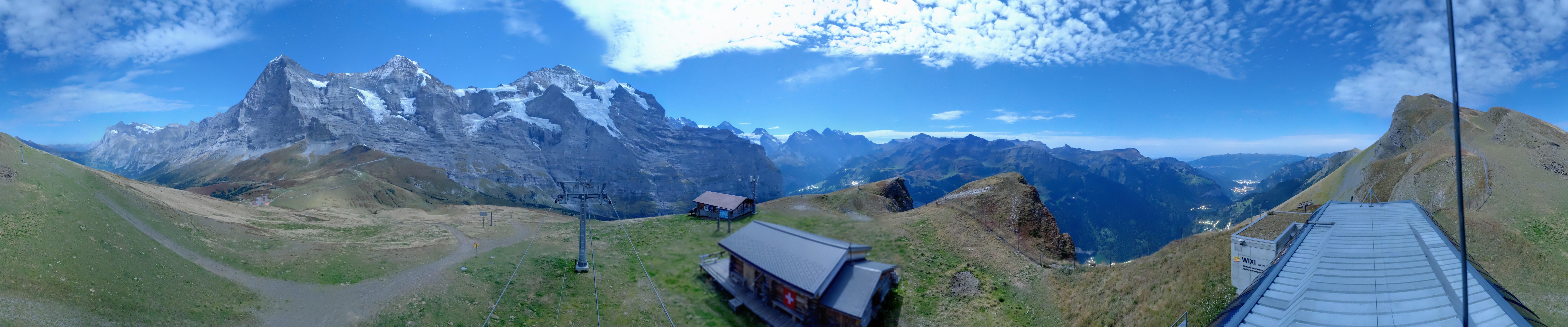 Archiv Foto Webcam Kleine Scheidegg-Lauberhorn, Grindelwald