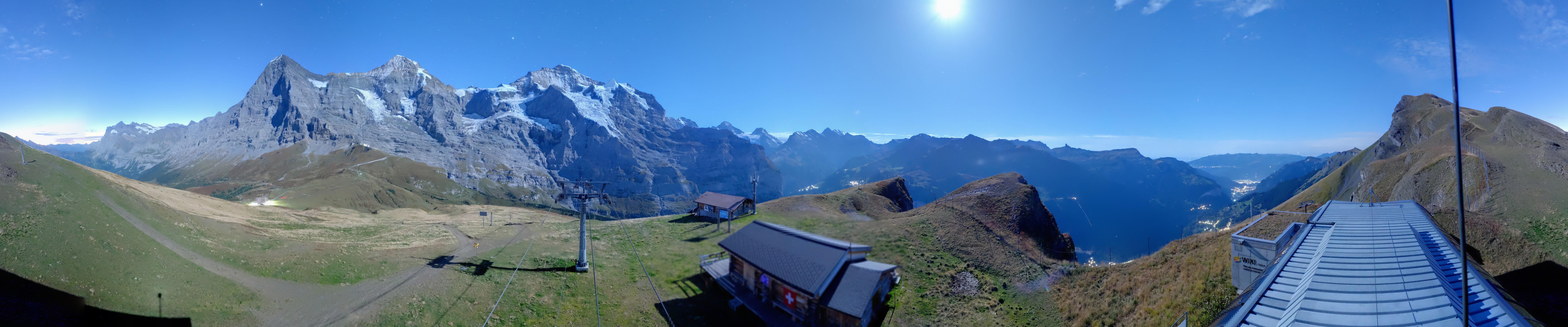 Archiv Foto Webcam Kleine Scheidegg-Lauberhorn, Grindelwald