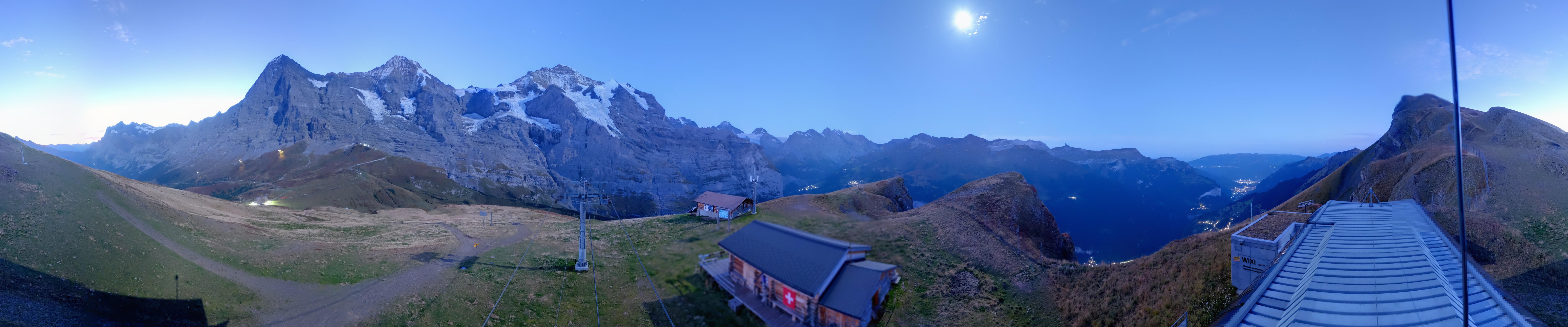 Archiv Foto Webcam Kleine Scheidegg-Lauberhorn, Grindelwald