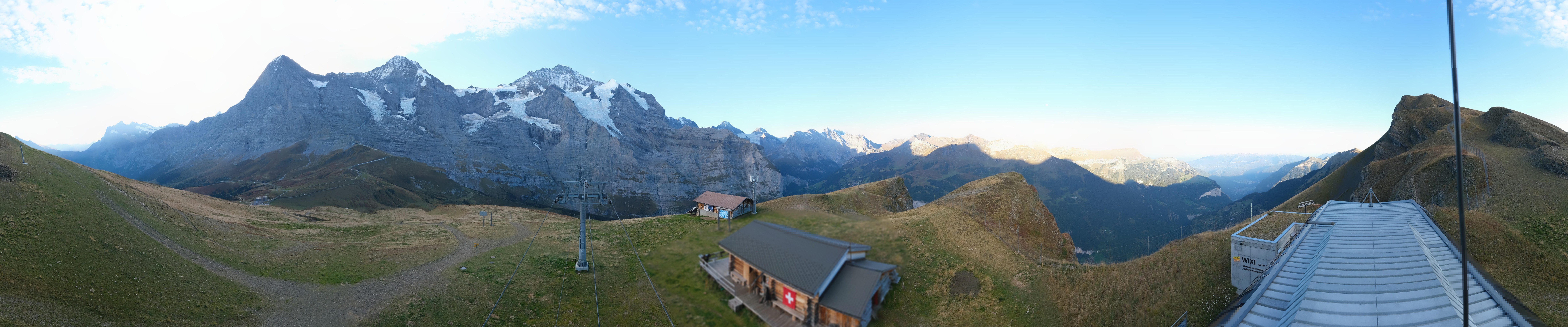 Archiv Foto Webcam Kleine Scheidegg-Lauberhorn, Grindelwald