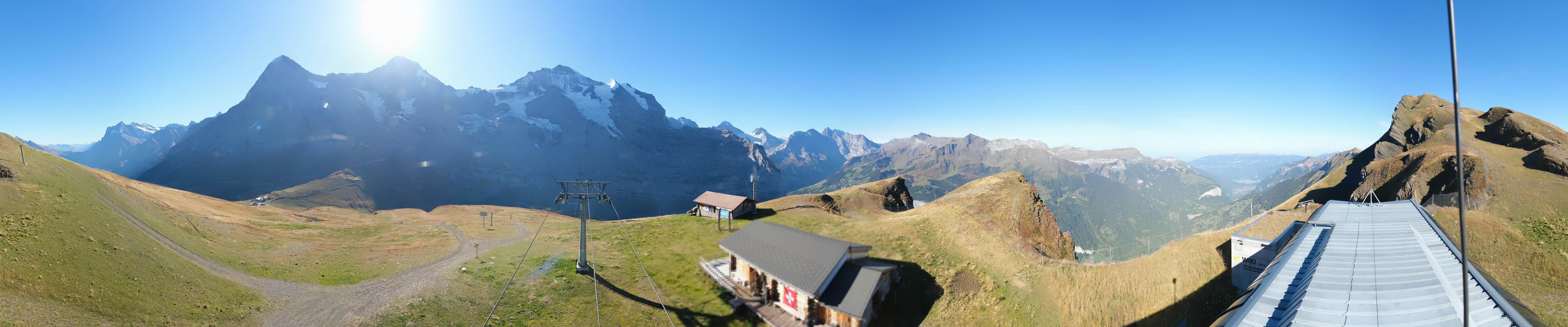 Archiv Foto Webcam Kleine Scheidegg-Lauberhorn, Grindelwald
