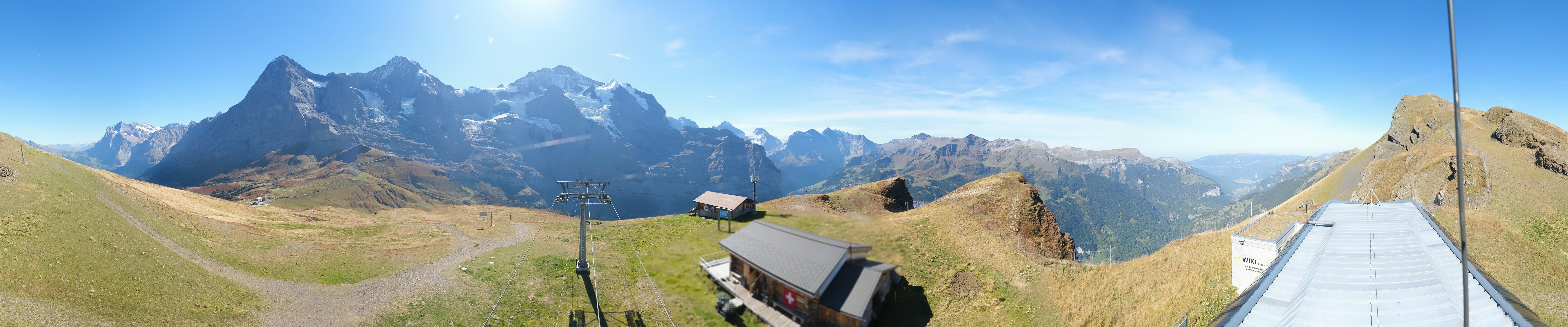 Archiv Foto Webcam Kleine Scheidegg-Lauberhorn, Grindelwald