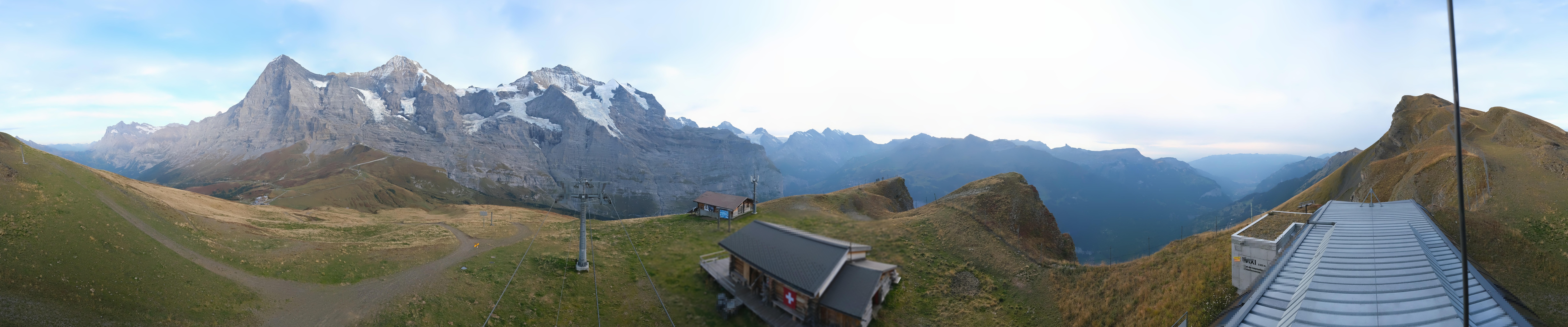 Archiv Foto Webcam Kleine Scheidegg-Lauberhorn, Grindelwald
