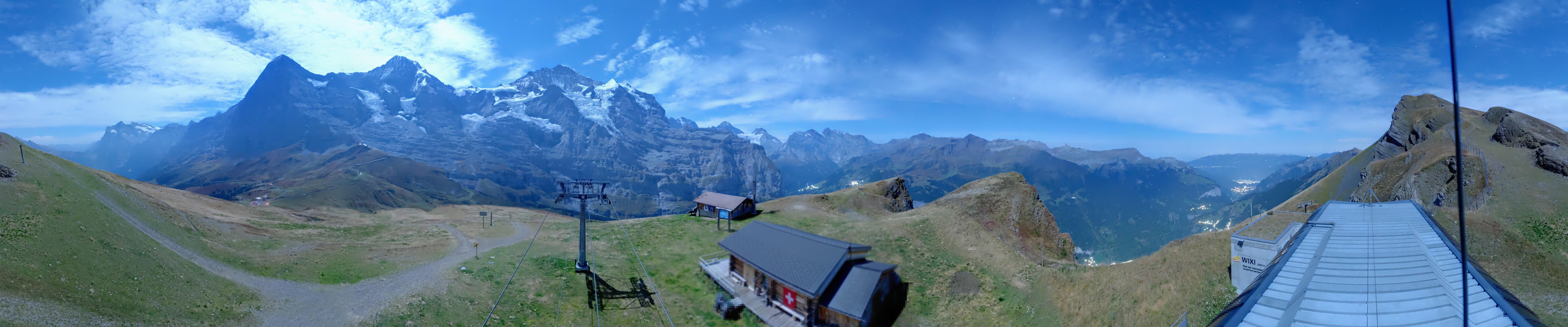 Archived image Webcam Top Station Lauberhorn, Grindelwald