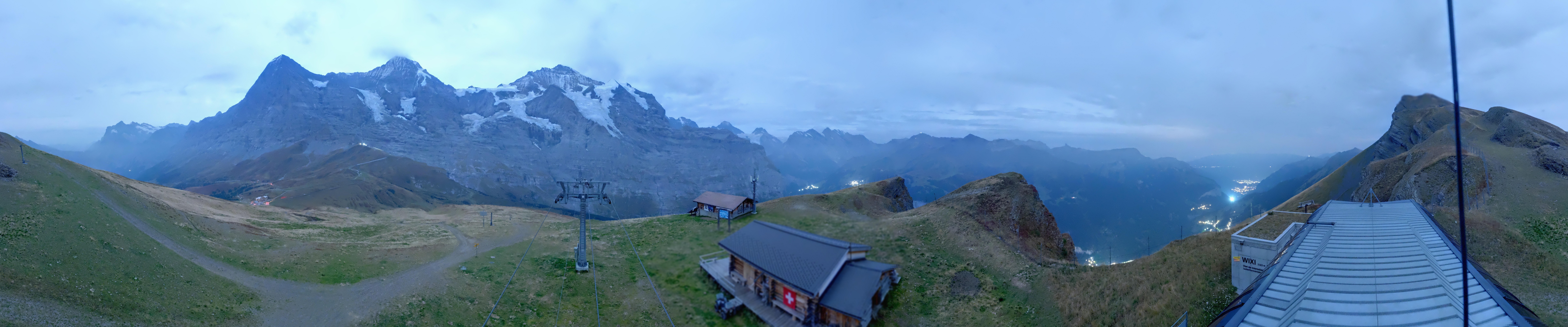 Archiv Foto Webcam Kleine Scheidegg-Lauberhorn, Grindelwald