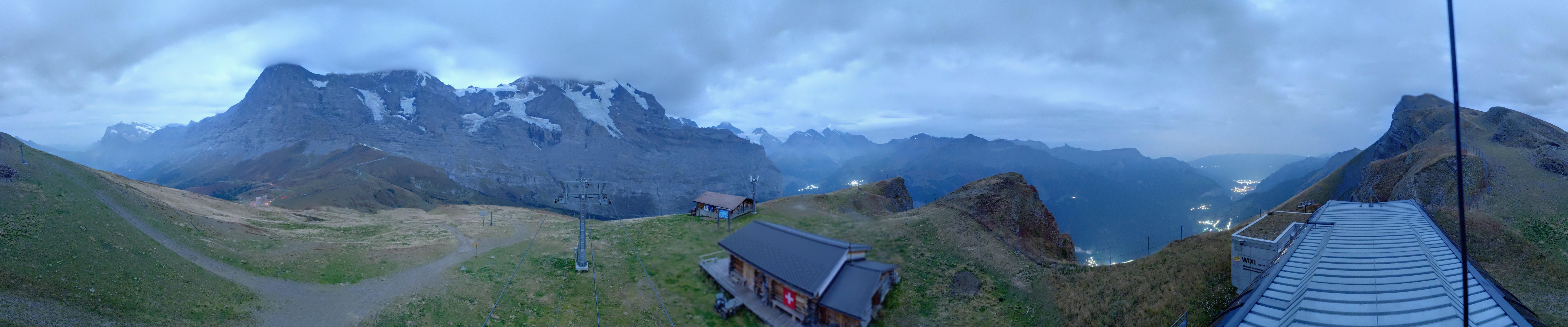 Archiv Foto Webcam Kleine Scheidegg-Lauberhorn, Grindelwald