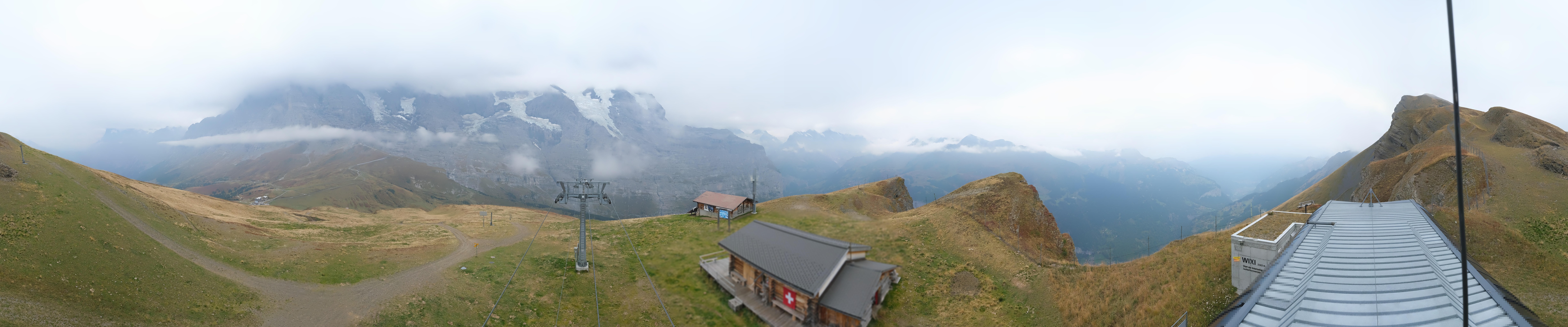 Archiv Foto Webcam Kleine Scheidegg-Lauberhorn, Grindelwald