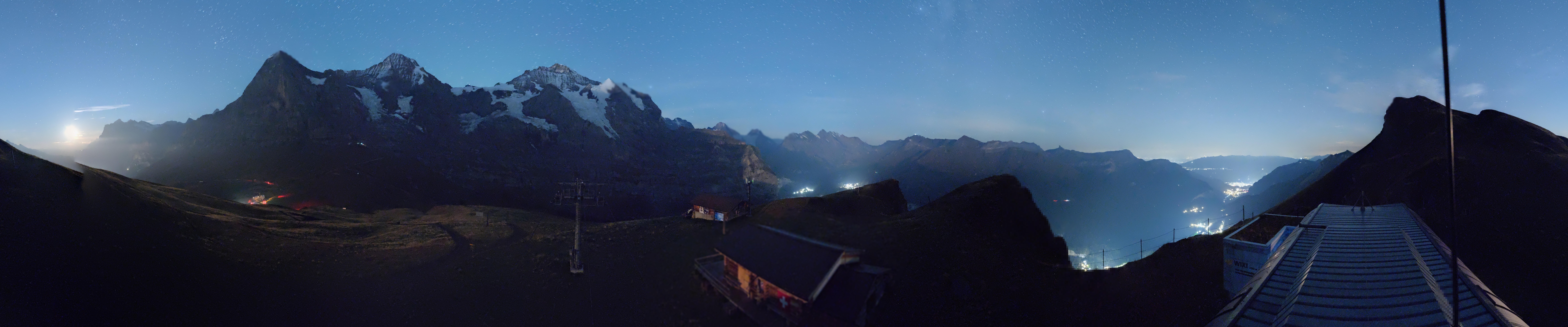 Archiv Foto Webcam Kleine Scheidegg-Lauberhorn, Grindelwald