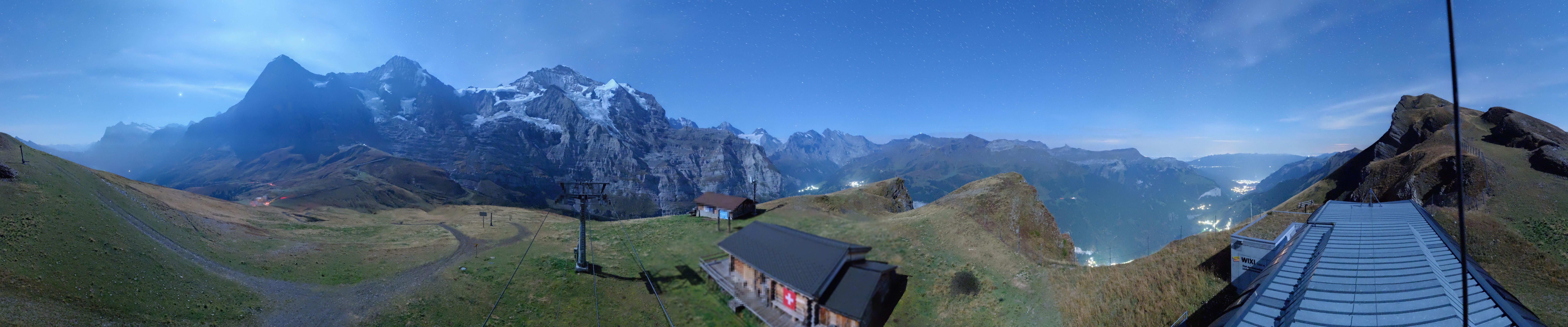 Archiv Foto Webcam Kleine Scheidegg-Lauberhorn, Grindelwald