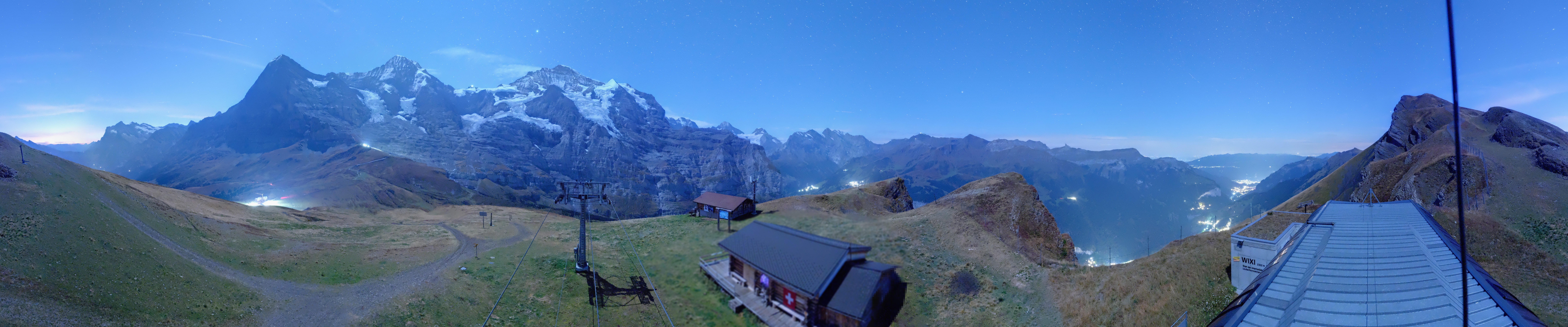 Archiv Foto Webcam Kleine Scheidegg-Lauberhorn, Grindelwald