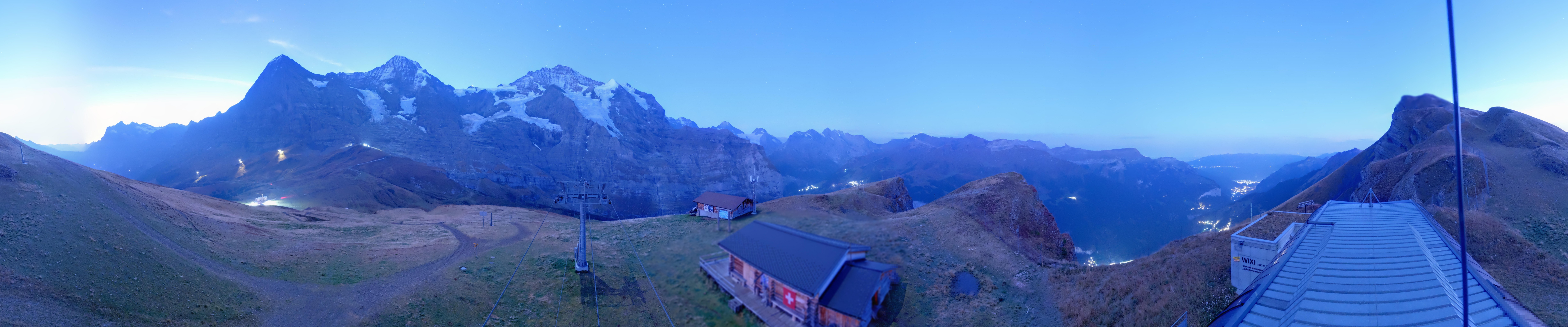 Archiv Foto Webcam Kleine Scheidegg-Lauberhorn, Grindelwald