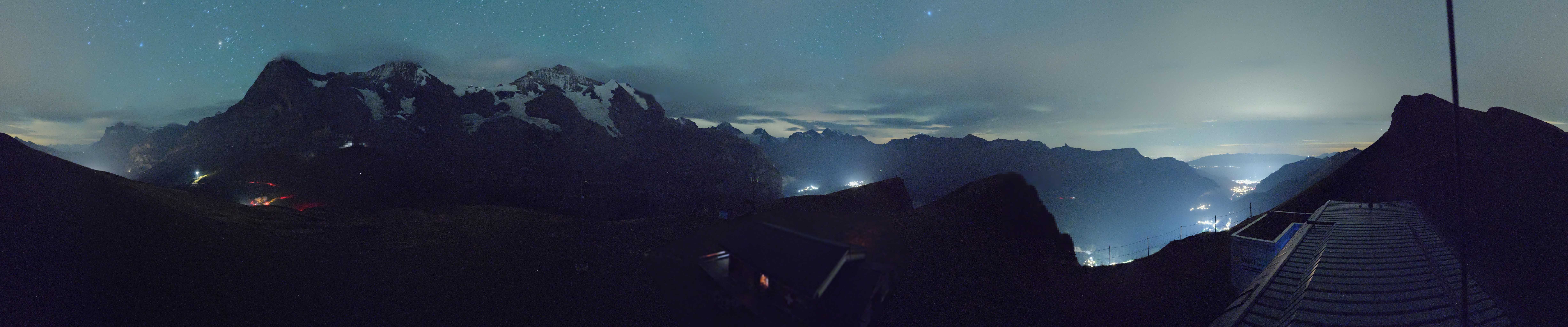 Archived image Webcam Top Station Lauberhorn, Grindelwald