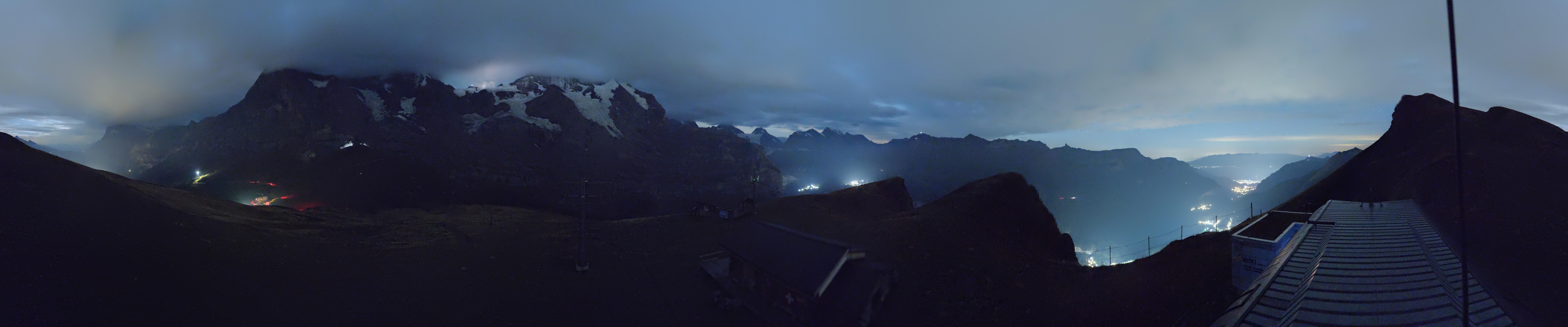 Archived image Webcam Top Station Lauberhorn, Grindelwald