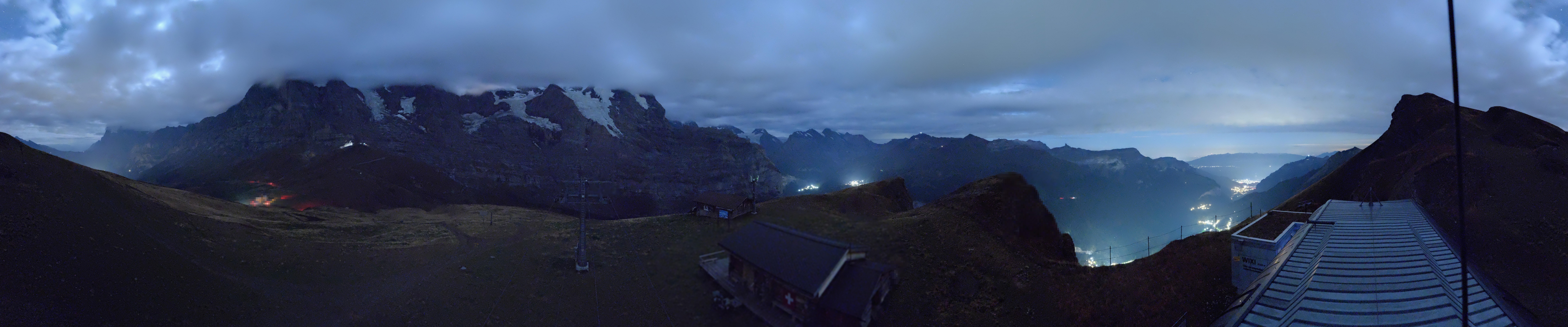 Archived image Webcam Top Station Lauberhorn, Grindelwald