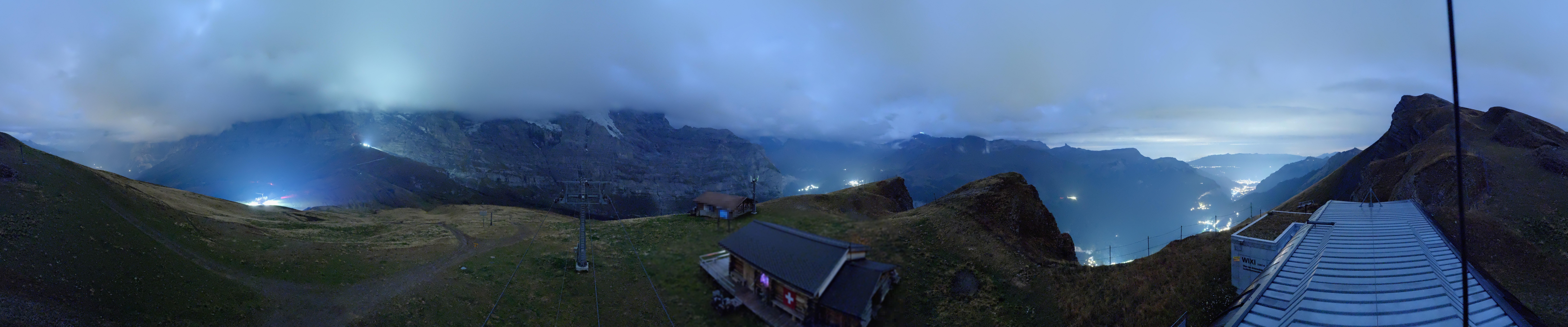 Archived image Webcam Top Station Lauberhorn, Grindelwald