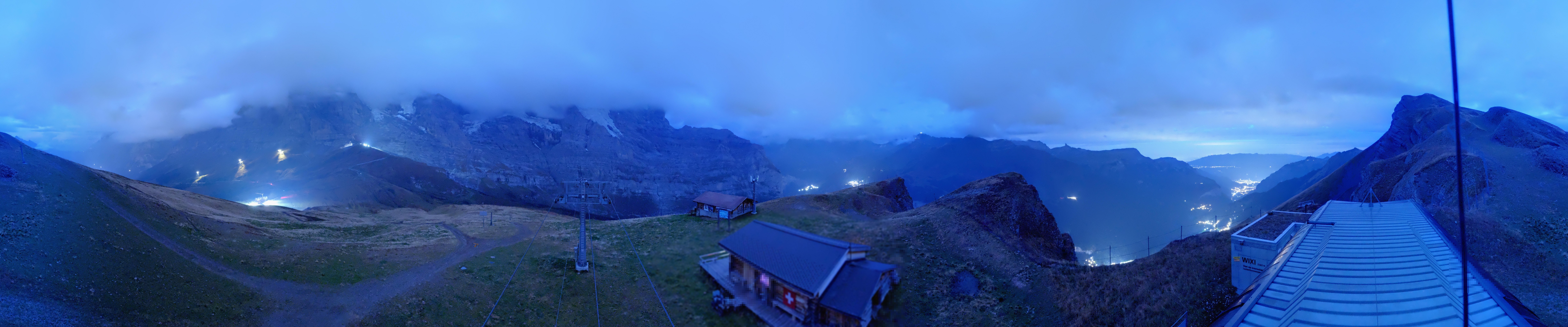 Archived image Webcam Top Station Lauberhorn, Grindelwald