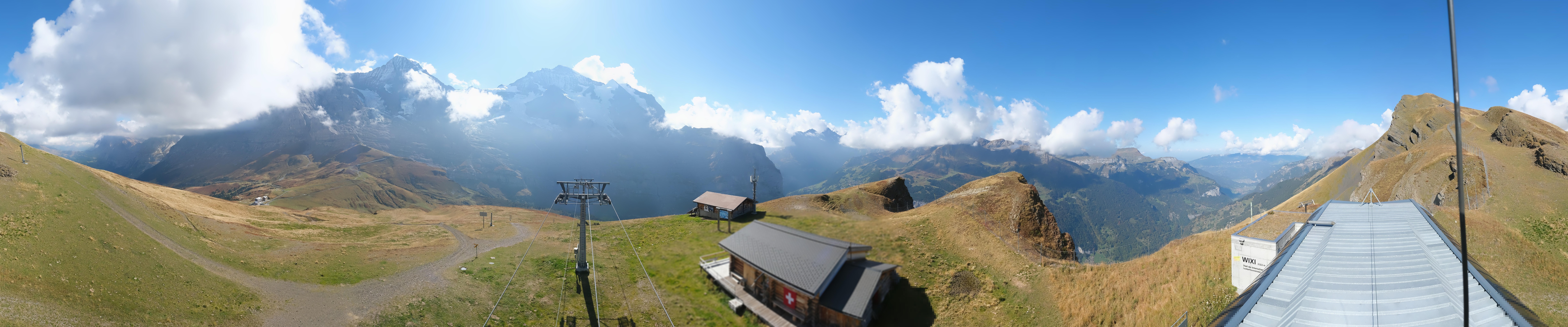 Archived image Webcam Top Station Lauberhorn, Grindelwald