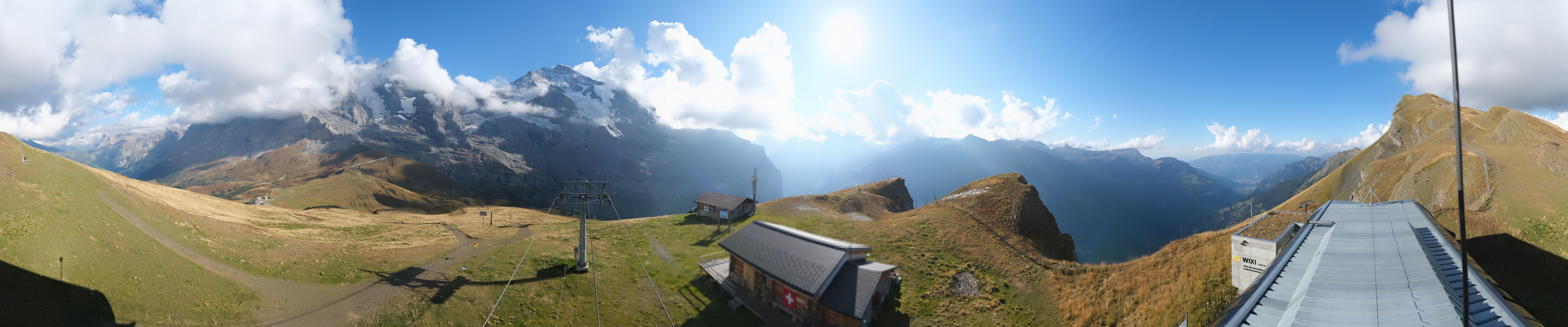 Archived image Webcam Top Station Lauberhorn, Grindelwald